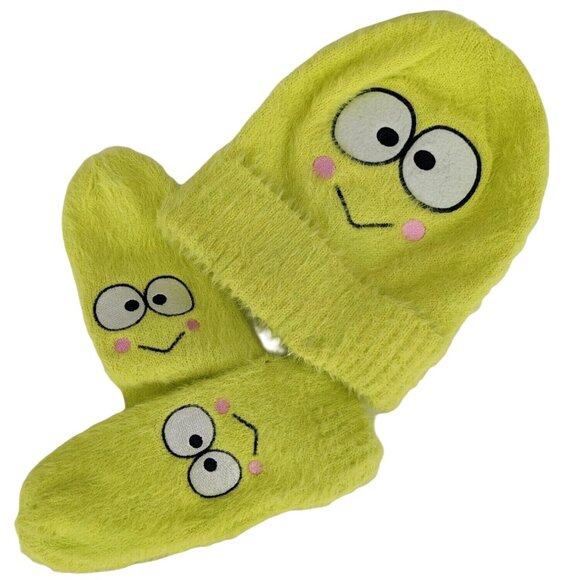 Forever 21 X Hello Kitty & Friends Beanie And Mittens One Size Fuzzy Kawaii Cozy - Picture 1 of 5